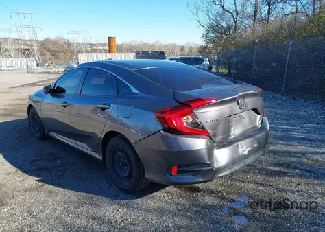 2018 Honda Civic Lx from USA, damaged, VIN 2HGFC2F52JH585632